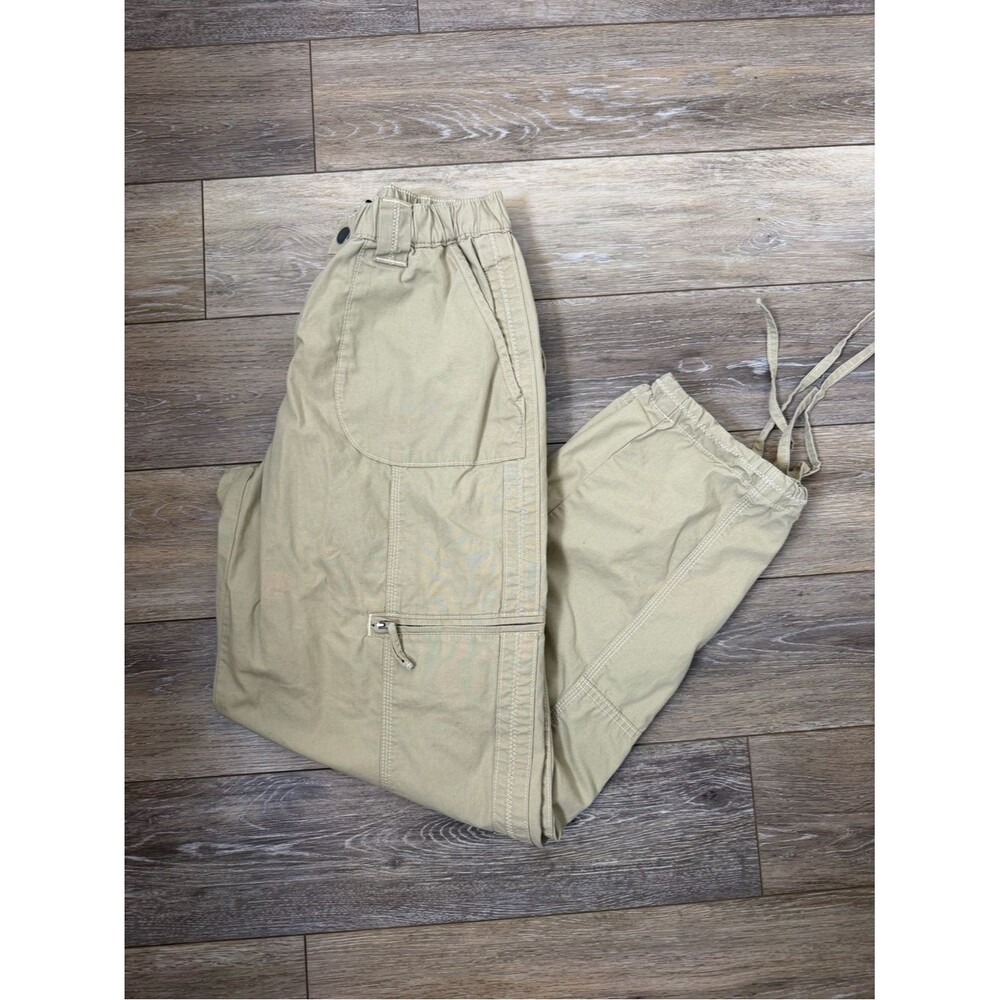 ASOS Design Khaki Cargo Jogger Pants - Lightweight Casual Sz 6